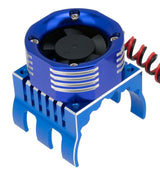 PowerHobby PHT1299-Blue 1/8 Ventilador de refrigeración con luces LED de alta velocidad de aluminio