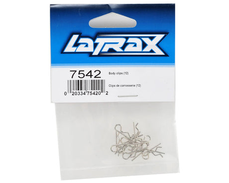 Traxxas 7542 Clips de carrosserie LaTrax (12)