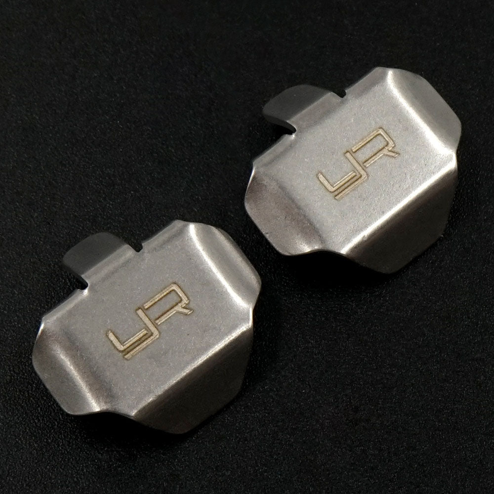 Yeah Racing STAINLESS STEEL FRONT & REAR DIFFERENTIAL PROTECTOR 2PCS FOR AXIAL S