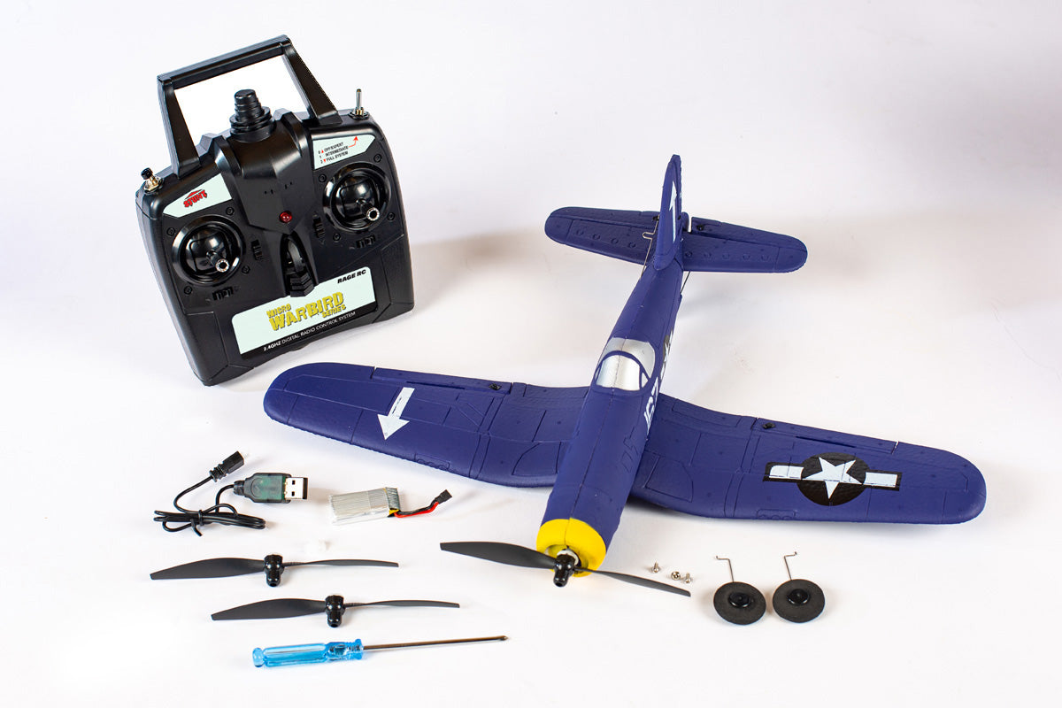 Rage F4U A1301 Corsair Micro RTF Airplane w/PASS