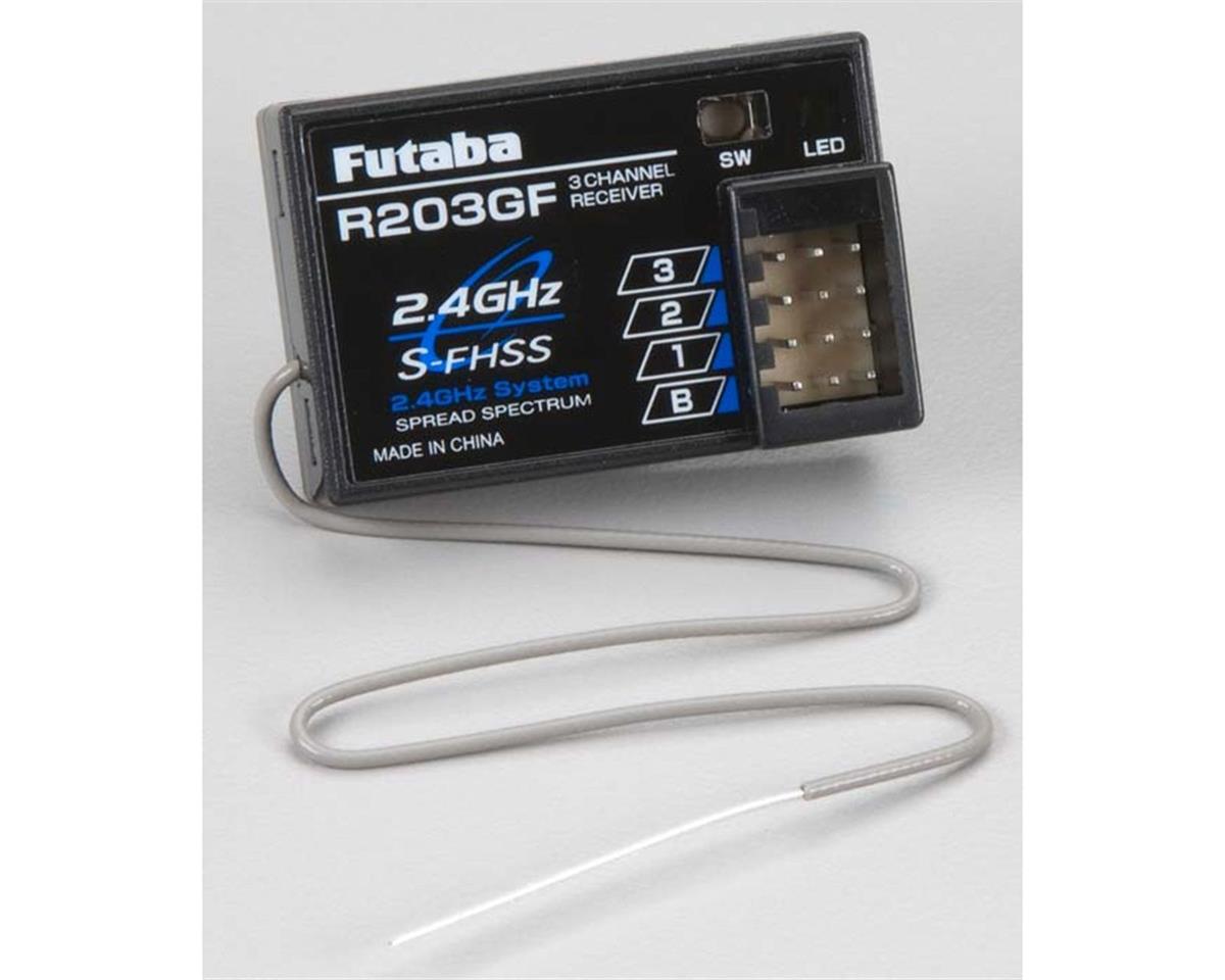 Futaba R203GF S-FHSS 3-Channel 2.4GHz Receiver