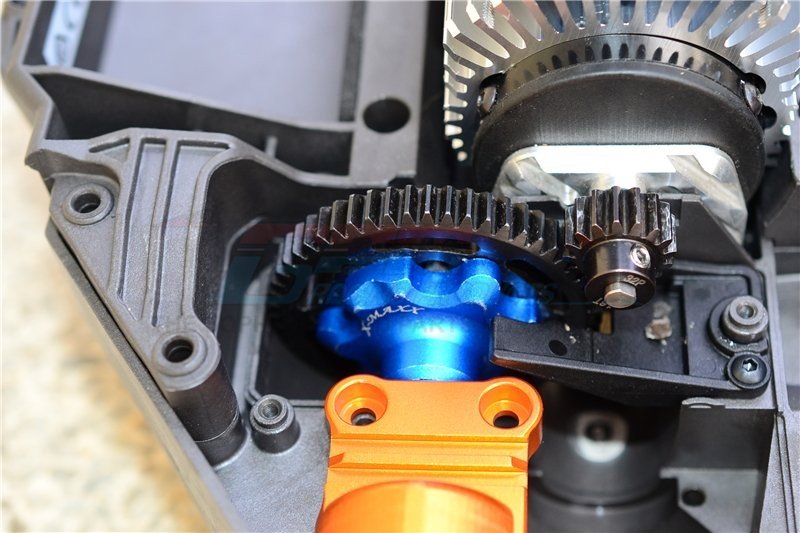 GPM TXM8035S-BK X-MAXX Aluminum Trasmission Cush Drive Housing W/ Drive Input