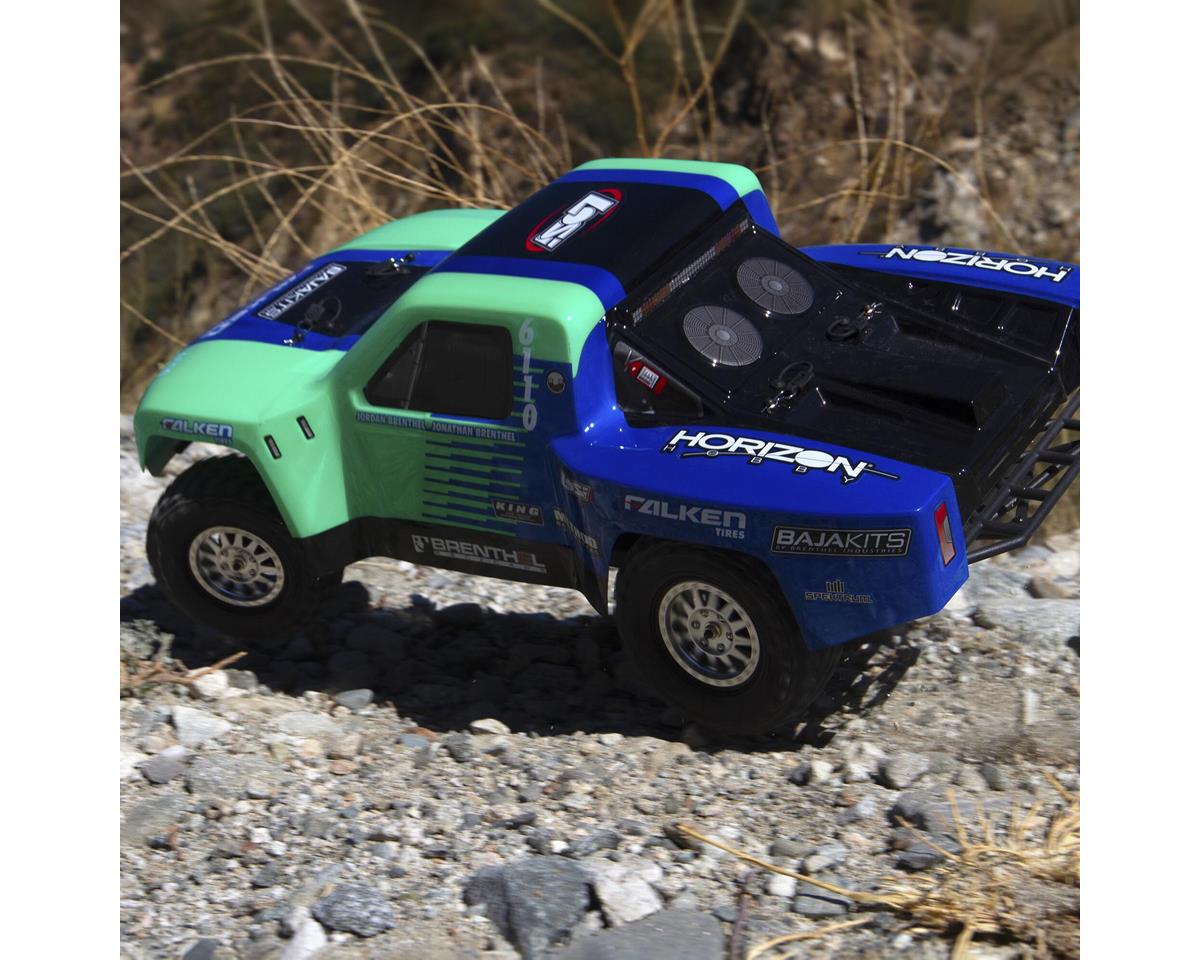 Losi Tenacity TT Pro SCT RTR 1/10 4WD Camion de parcours court sans balais (Falken)