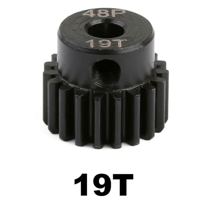 Powerhobby Hardened Steel 48P 5MM 19T Pinion Gear