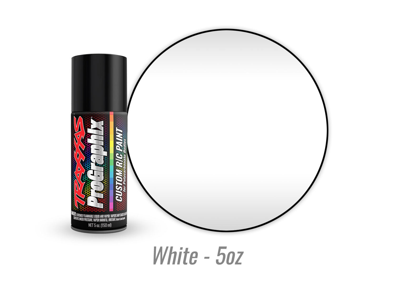 PINTURA PARA CUERPO TRAXXAS 5056, BLANCO 5OZ