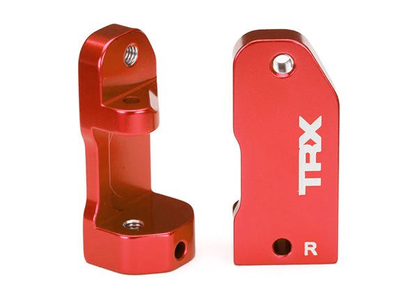 Traxxas 3632X Aluminim 30° Caster Blocks (Red) (2)