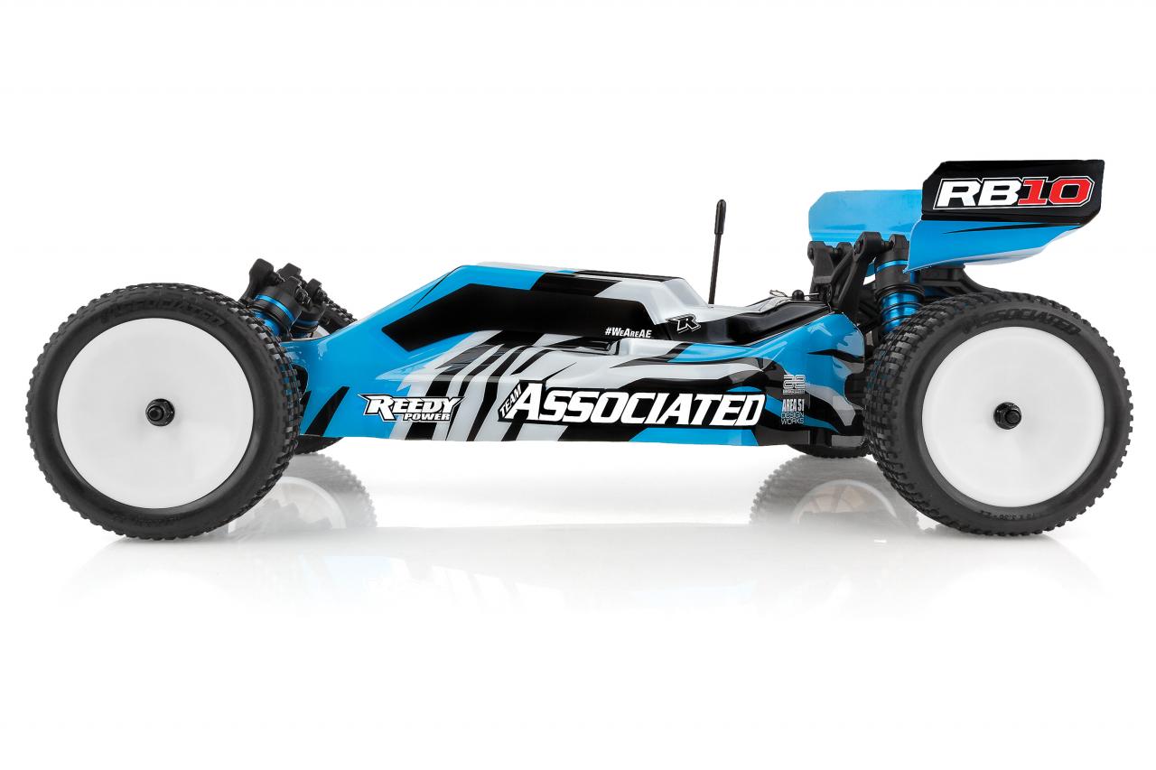 TEAM ASSOCOated ASC90031 RB10 1/10 Buggy eléctrico todoterreno 2wd RTR, azul