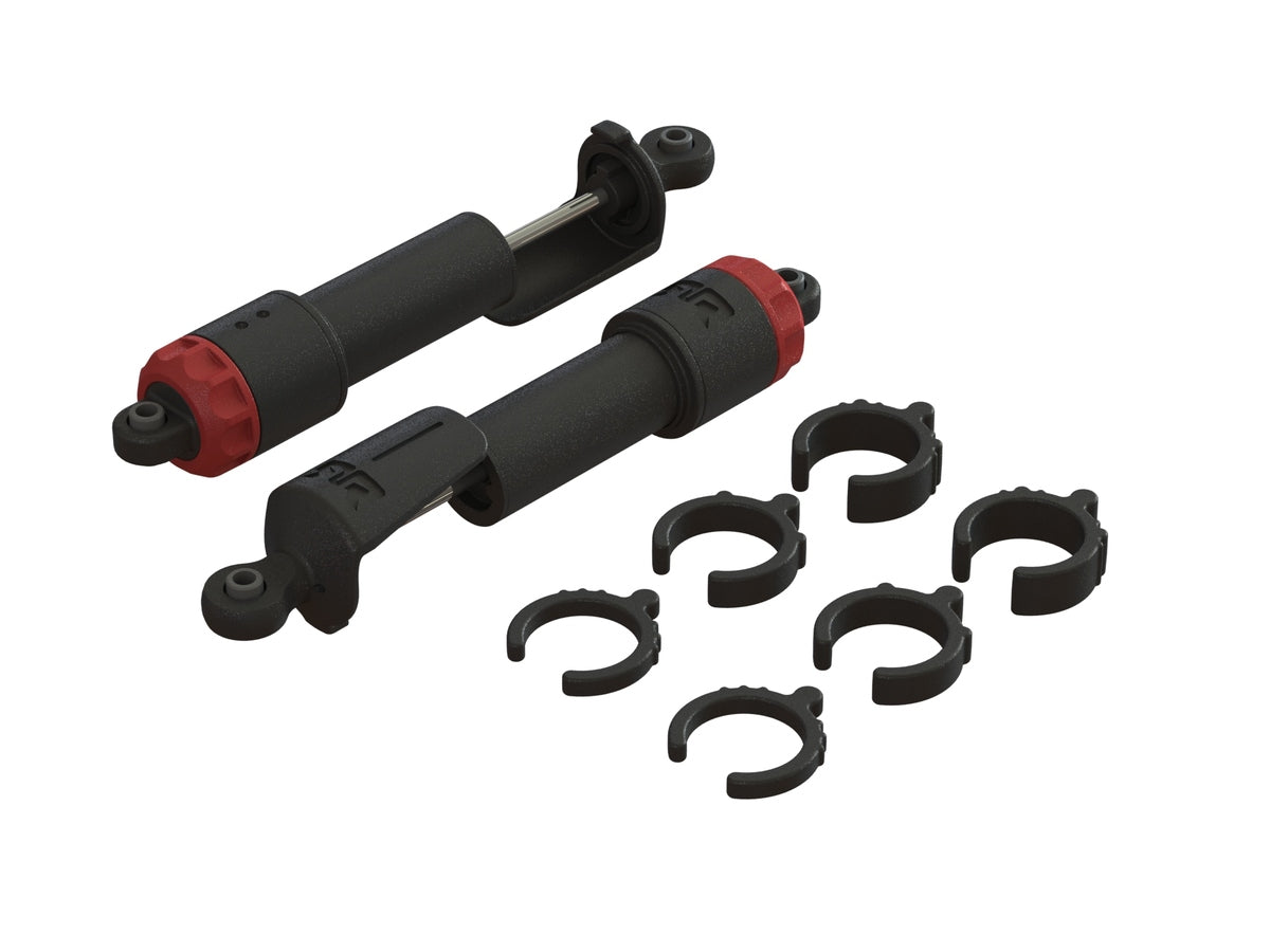 ARRMA AR330551 SHOCK SET BORE:11MM, LENGTH:115MM PISTON:2X1.3MM OIL:500CST