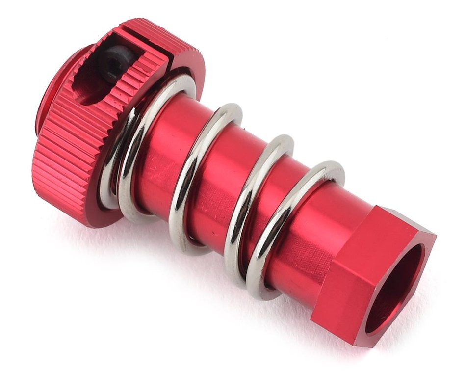 Hot Racing AON48A02 Arrma 1/8 Tube économiseur de servo avec jeu d'écrous de serrage (rouge)