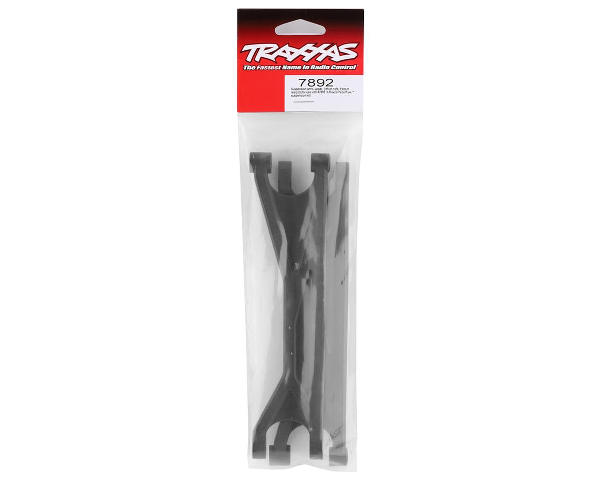 Traxxas 7892 X-Maxx WideMaxx Upper Suspension Arms (Black) (2)