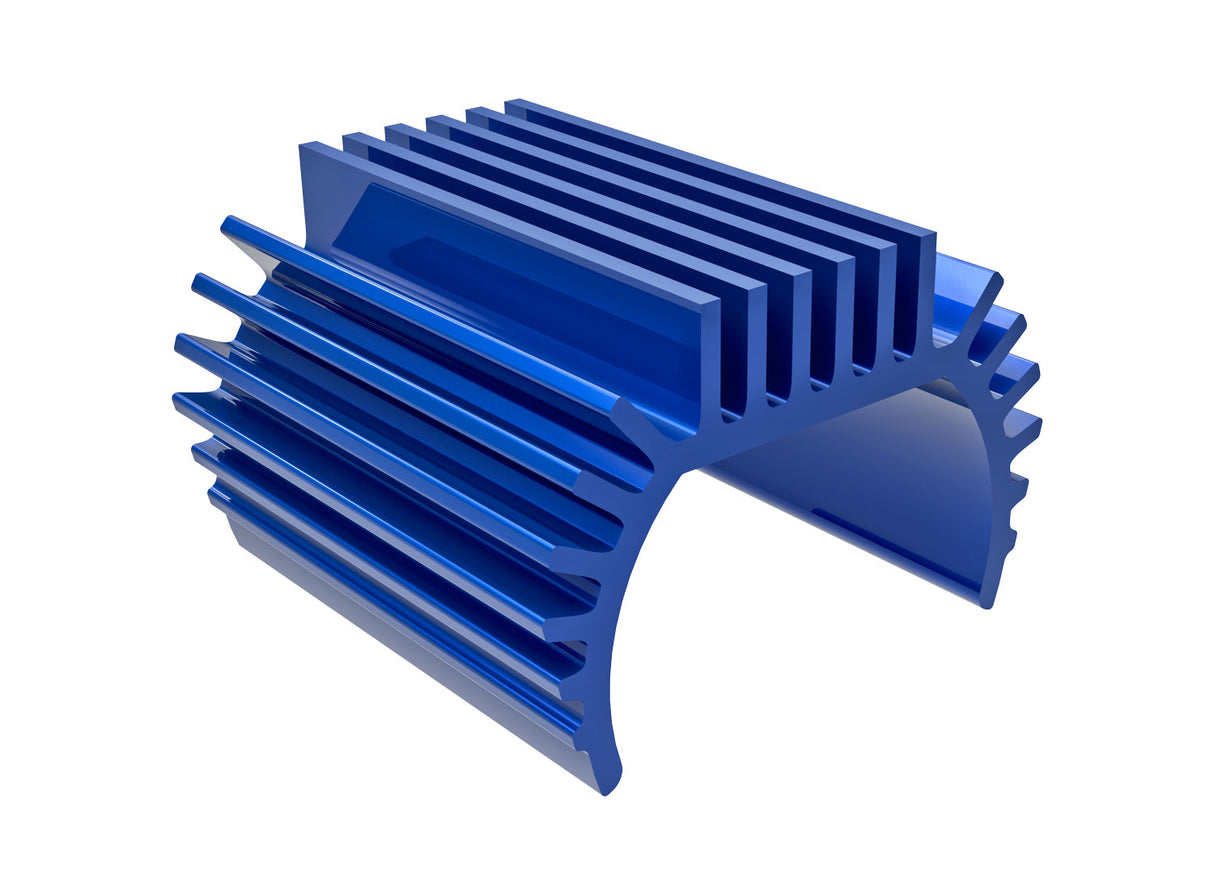 Traxxas 9793 Blue Heat sink, Titan® 87T motor (6061-T6 aluminum, blue-anodized)