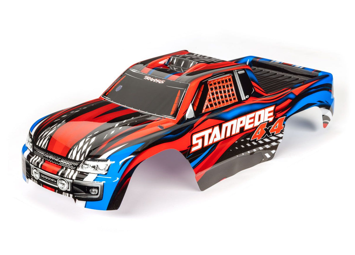 TRAXXAS 6729R STAMPEDE 4X4, CARROSSERIE, ROUGE