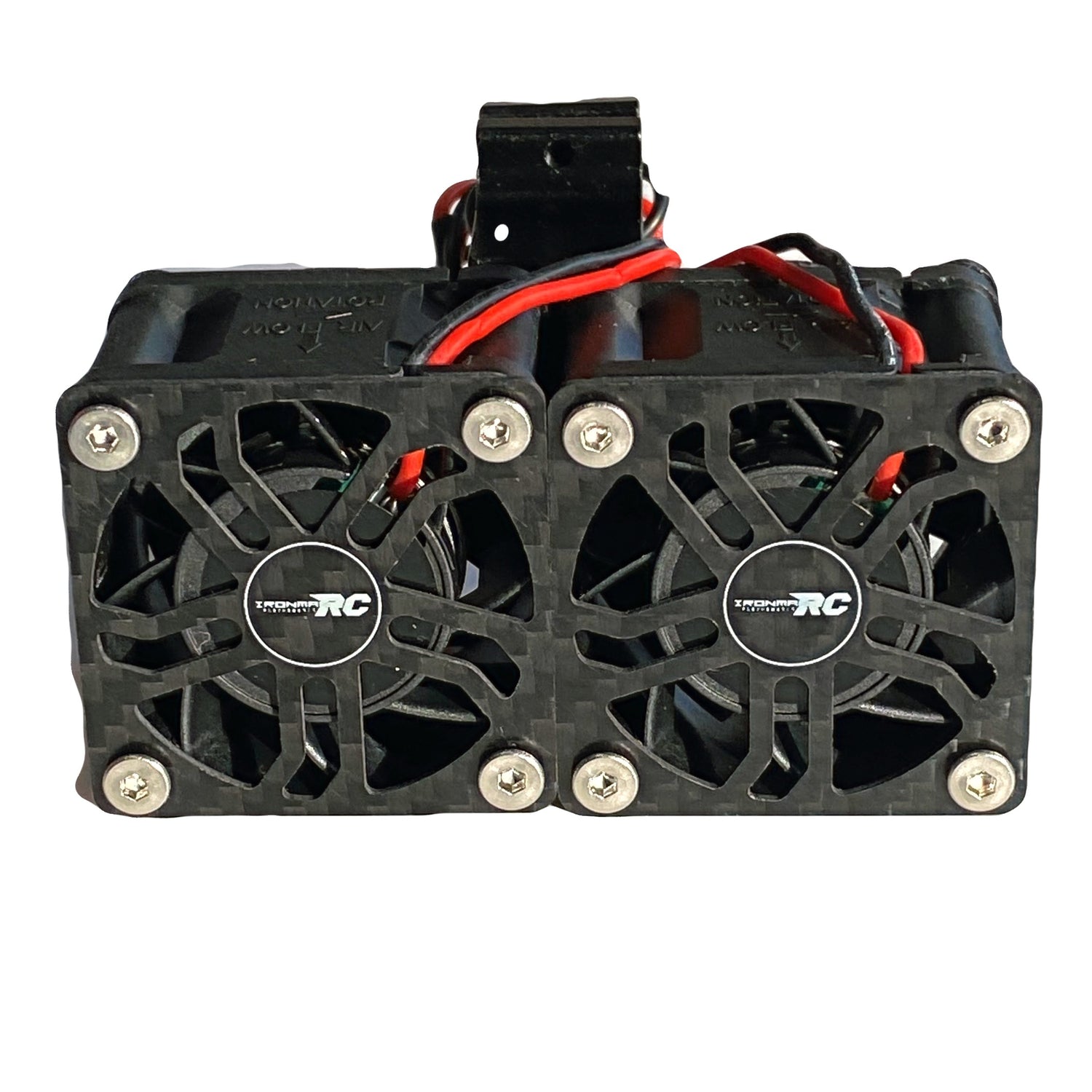 IronManRc NOIR 1/8 1717 VENTILATEURS DE MOTEUR HV DOUBLE DYNASTIE
