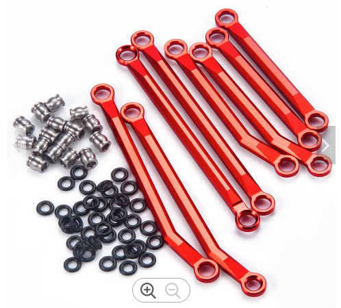 Ensemble de maillons de châssis en aluminium à dégagement élevé IRonManRc TRX4M