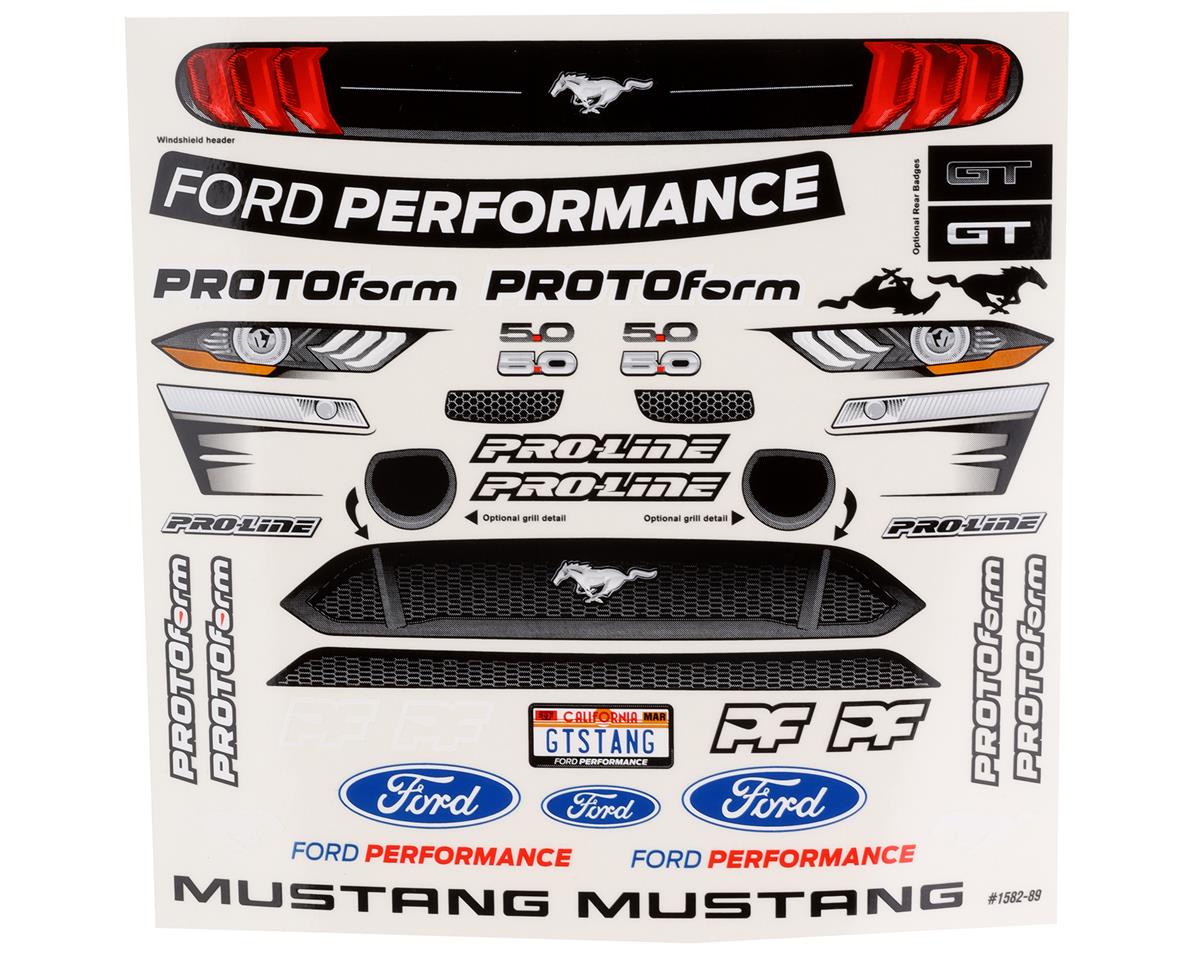 Protoform 1582-00 2021 Ford Mustang GT Body (Clear) (Vendetta/Infraction Mega)