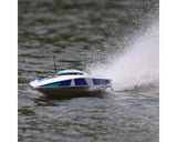 Sonicwake PRB08032V2T2 V2 36" RTR Deep-V sans balais à redressement automatique, bateau Pro blanc