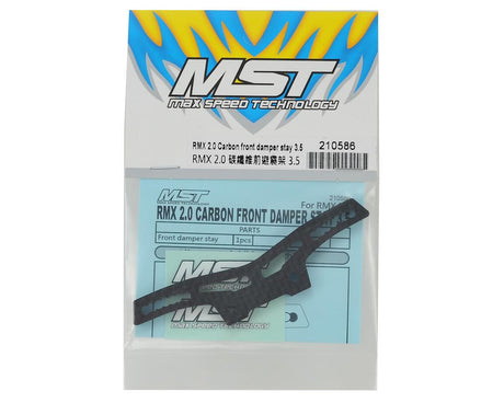MST 210586 RMX 2.0 Support d'amortisseur avant en carbone 3,5 mm