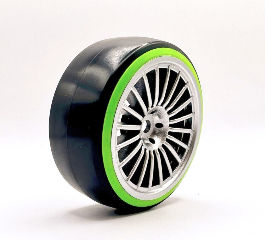 IronManRc 1/10 ROUES DRIFT AVEC PNEUS DURS * ALPINAS * 4 PACK