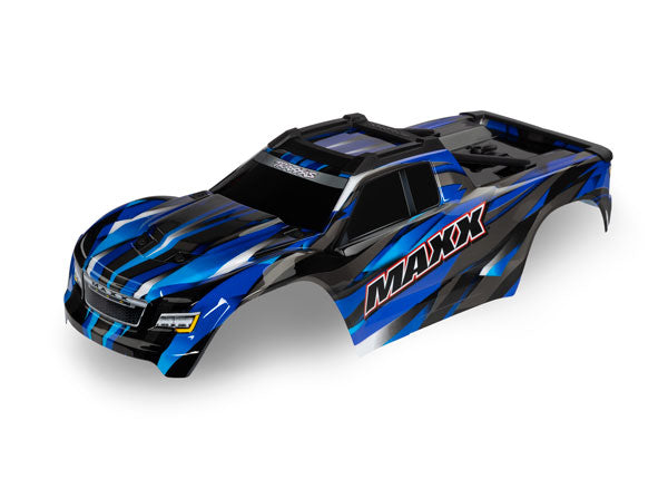 Traxxas 8918A Body, Maxx®, blue (painted, decals applied)