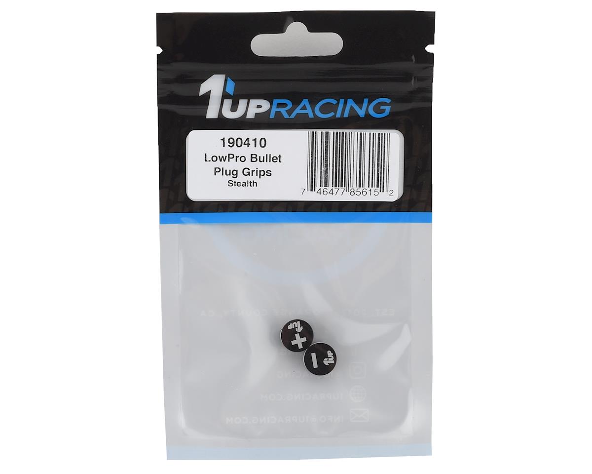 1UP Racing 190410 LowPro Bullet Plug Grips (noir/noir)