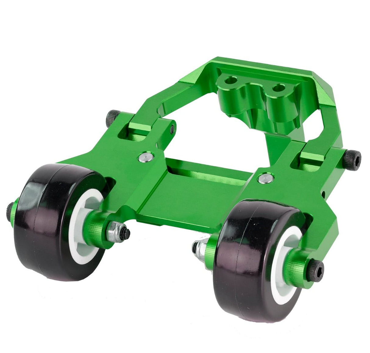 Powerhobby PHMAXX01-Green Traxxas Maxx Barre de roue en aluminium – Pièces de mise à niveau
