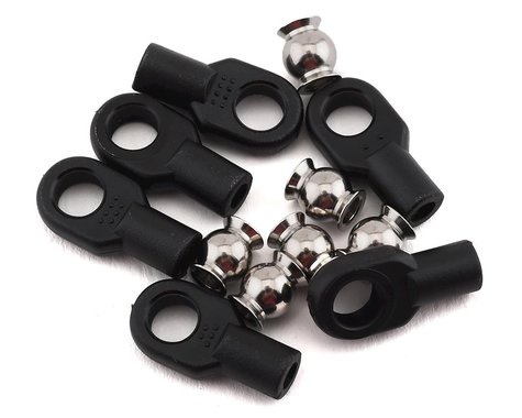 Traxxas 5349 Rod ends, small, with hollow balls (6) (for Revo steering linkage)