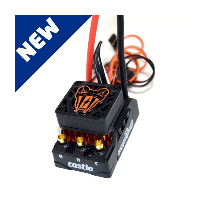 Castle Creations 010-0166-00 Copperhead 10 ESC impermeable sin escobillas escala 1/10