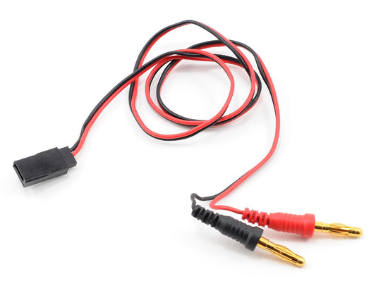 Cable de carga del receptor ProTek RC (Futaba hembra a conectores tipo banana de 4 mm)