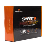 SPEKTRUM Smart Powerstage 4S Paquete 5000mAh 2S Batería LiPo (2) / Cargador S2100