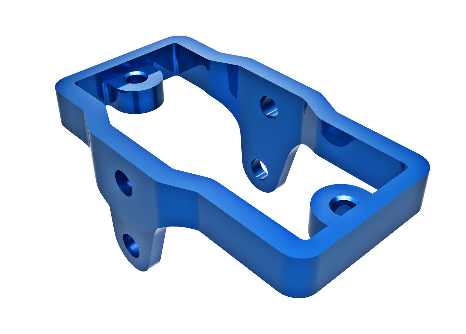 TRAXXAS 9739-BLUE SERVO MOUNT BLUE