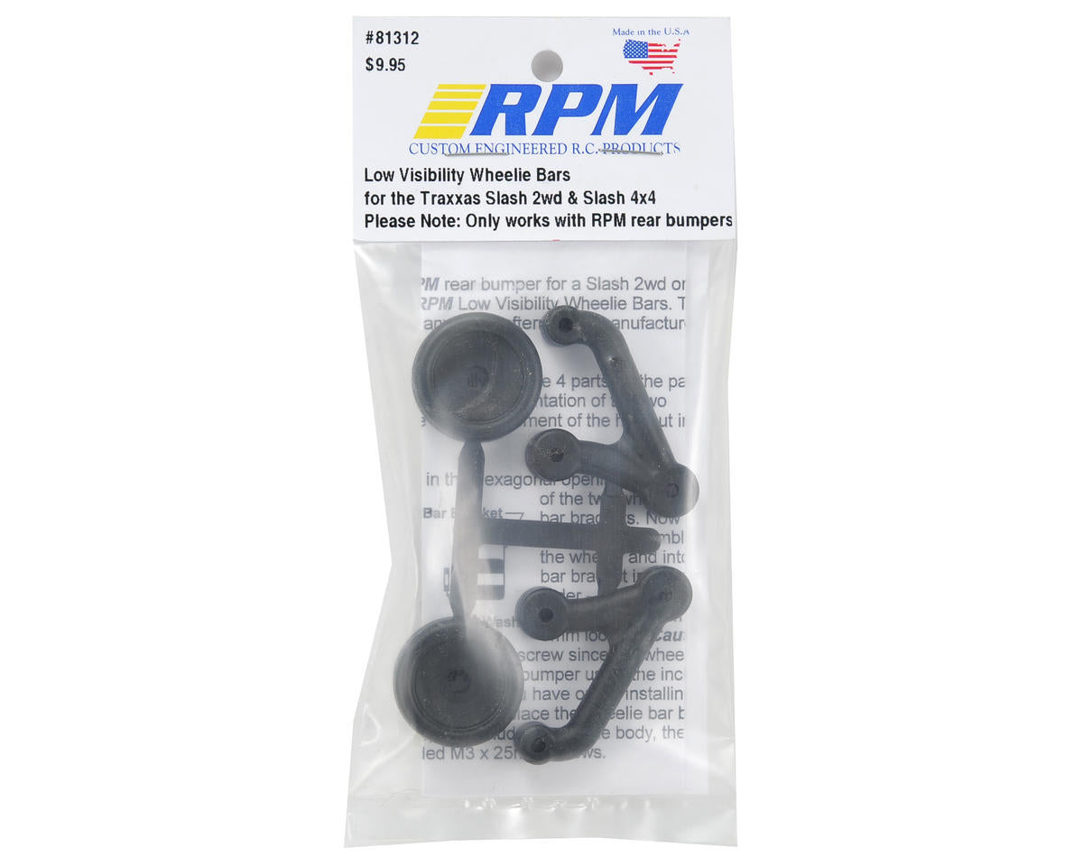 RPM 81312 Ensemble de barres de roue à faible visibilité (Slash)