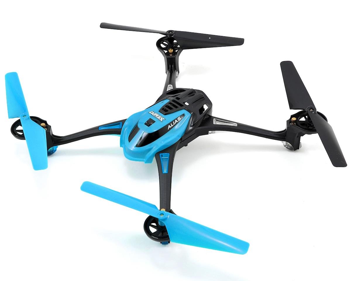 Traxxas 6608 LaTrax Alias Blue Ready-To-Fly Micro Electric Quadcopter Drone