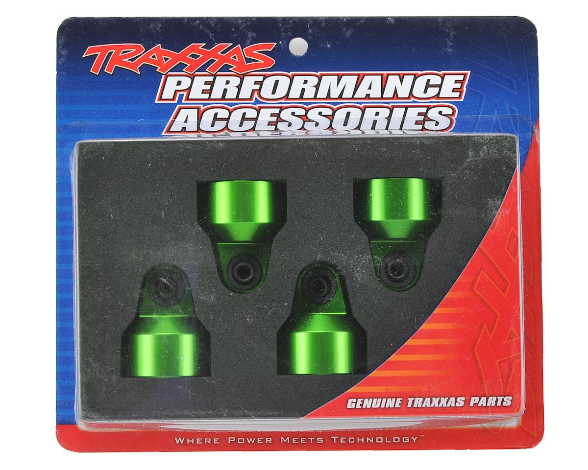 Traxxas 7764G X-Maxx Aluminum GTX Shock Caps (Green) (4)