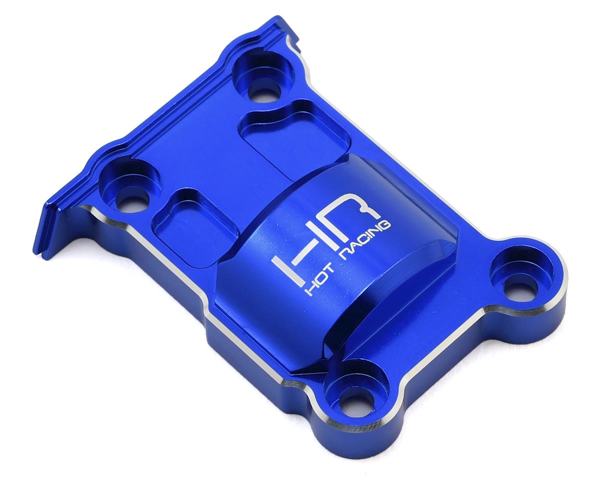 Hot Racing XMX13M06 Traxxas X-Maxx Aluminum Upper Rear Gear Box Cover (Blue)