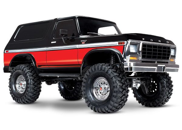 TRAXXAS 82046-4 RED TRX-4 1979 Ford Bronco