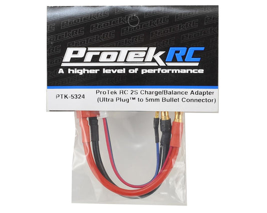 PROTEK PTK-5324 RC 2S Charge/Balance Adapter (T-Style Ultra Plug to 5mm Bullet