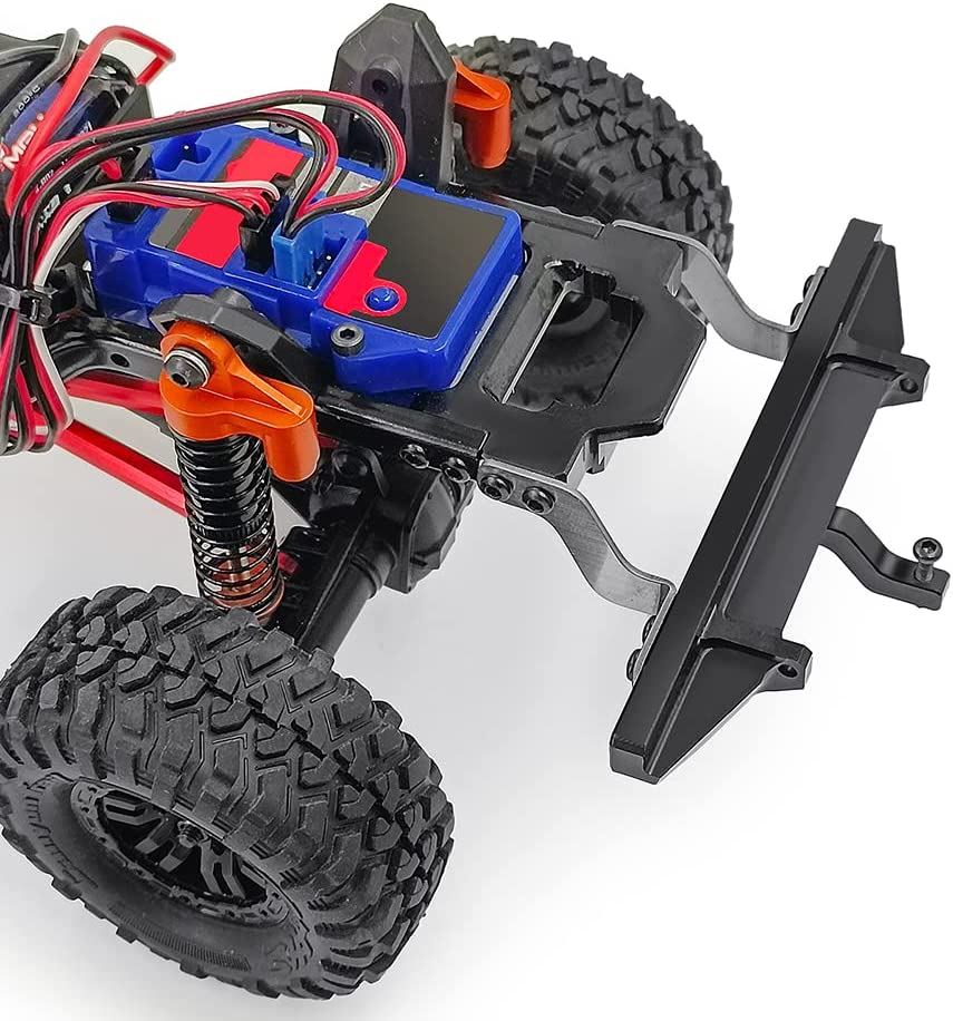 IRonManRc TRX4M 1/18 Scale Aluminum Front & Rear Bumper W/Lights