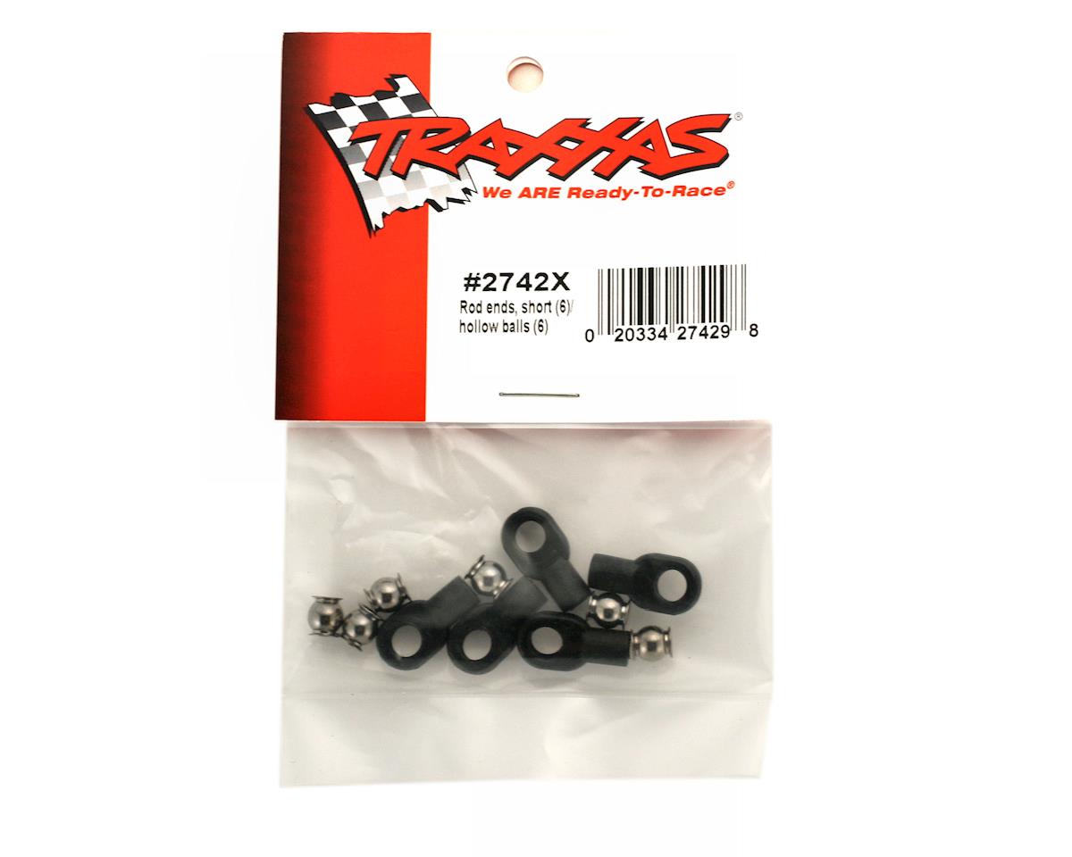 Traxxas 2742X Short Rod Ends With Hollow Balls (6)