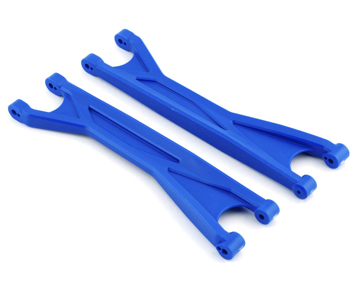 Traxxas 7892X X-Maxx WideMaxx Bras de suspension supérieurs (bleu) (2)