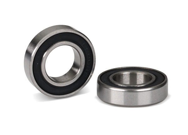 Traxxas 4889X Ball bearings, black rubber sealed (10x19x5mm) (2) *