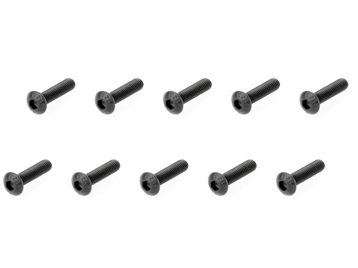 ARRMA AR721312 VIS MACHINE HEXAGONALE À TÊTE BOUTON M3X12MM (10PCS)