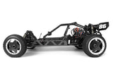HPI 160324 Escala 1/5 Baja 5B Flux 2WD Electric Desert Buggy SBK con cuerpo transparente