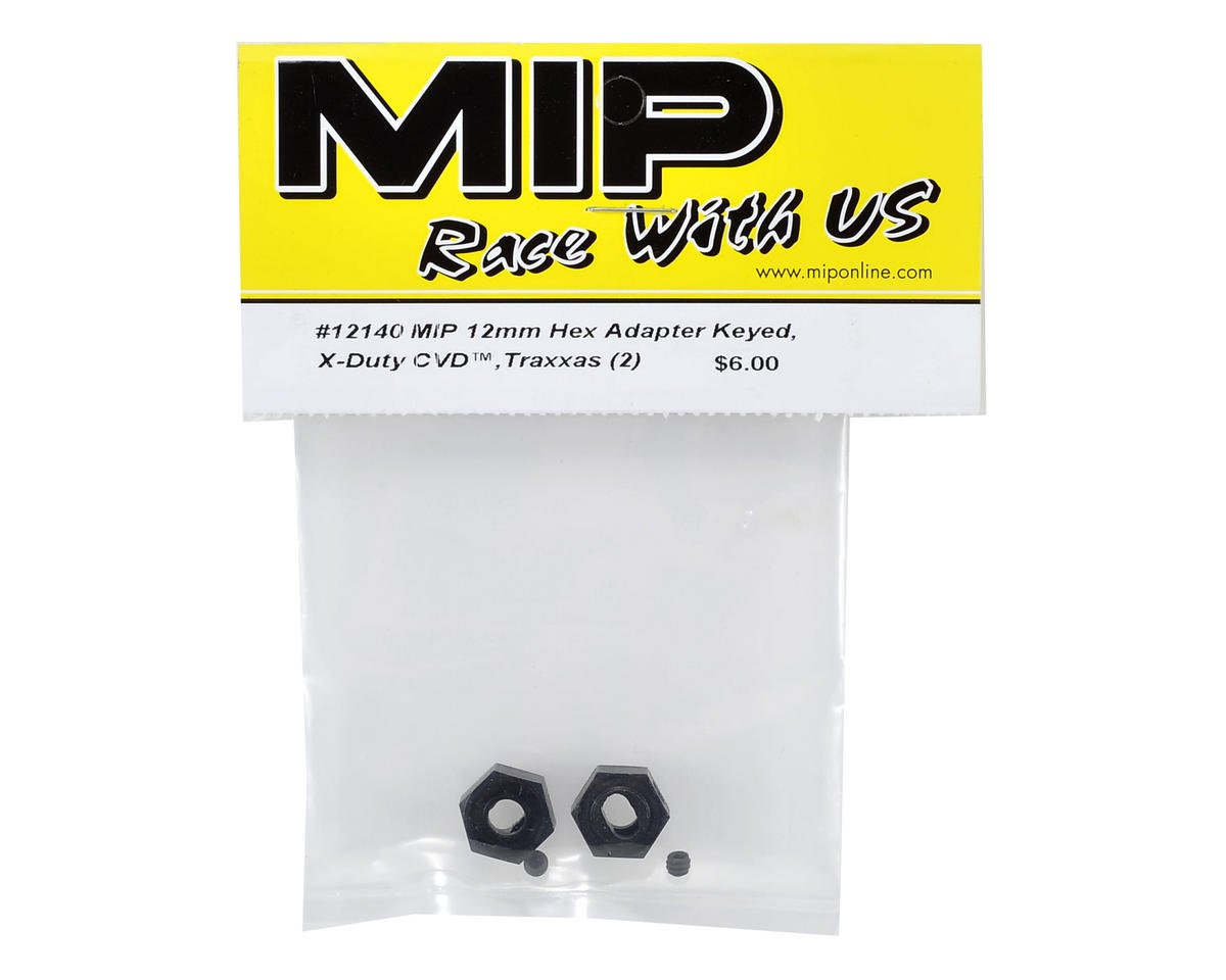 MIP 12140 12mm X-DUTY Keyed CVD Hex Adapter Set (2)