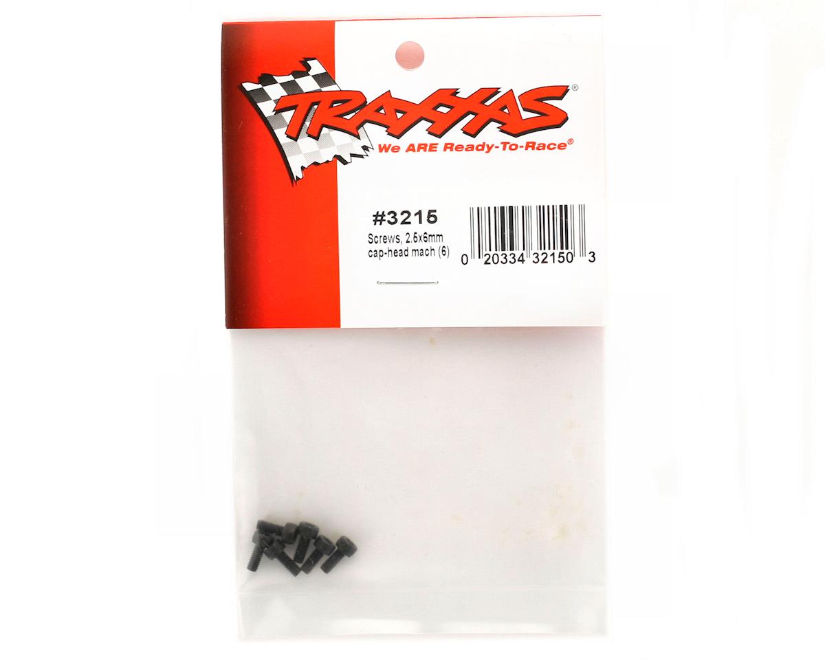 Vis à métaux à tête cylindrique Traxxas 3215 2,5x6 mm (6)