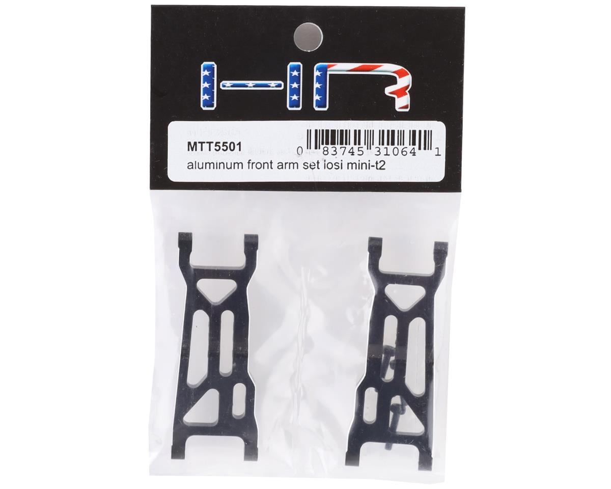 Hot Racing MTT5501 Losi Mini-T 2.0/Mini-B Ensemble de bras avant en aluminium (noir) (2)