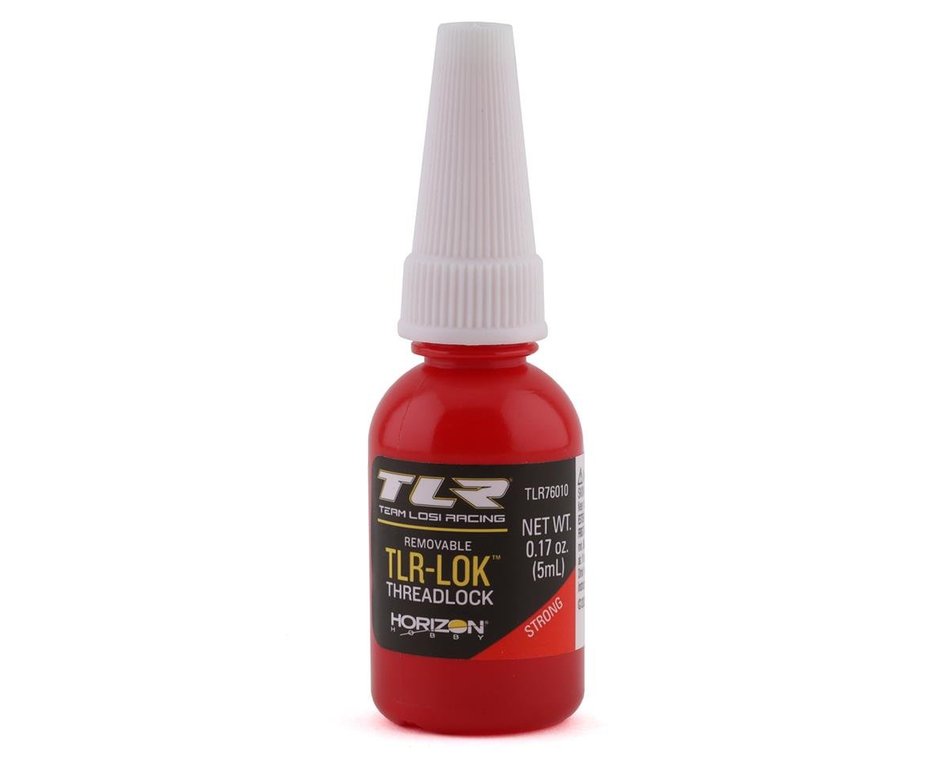 Team Losi Racing TLR76010 TLR-LOK Threadlock (Red) (5ml)