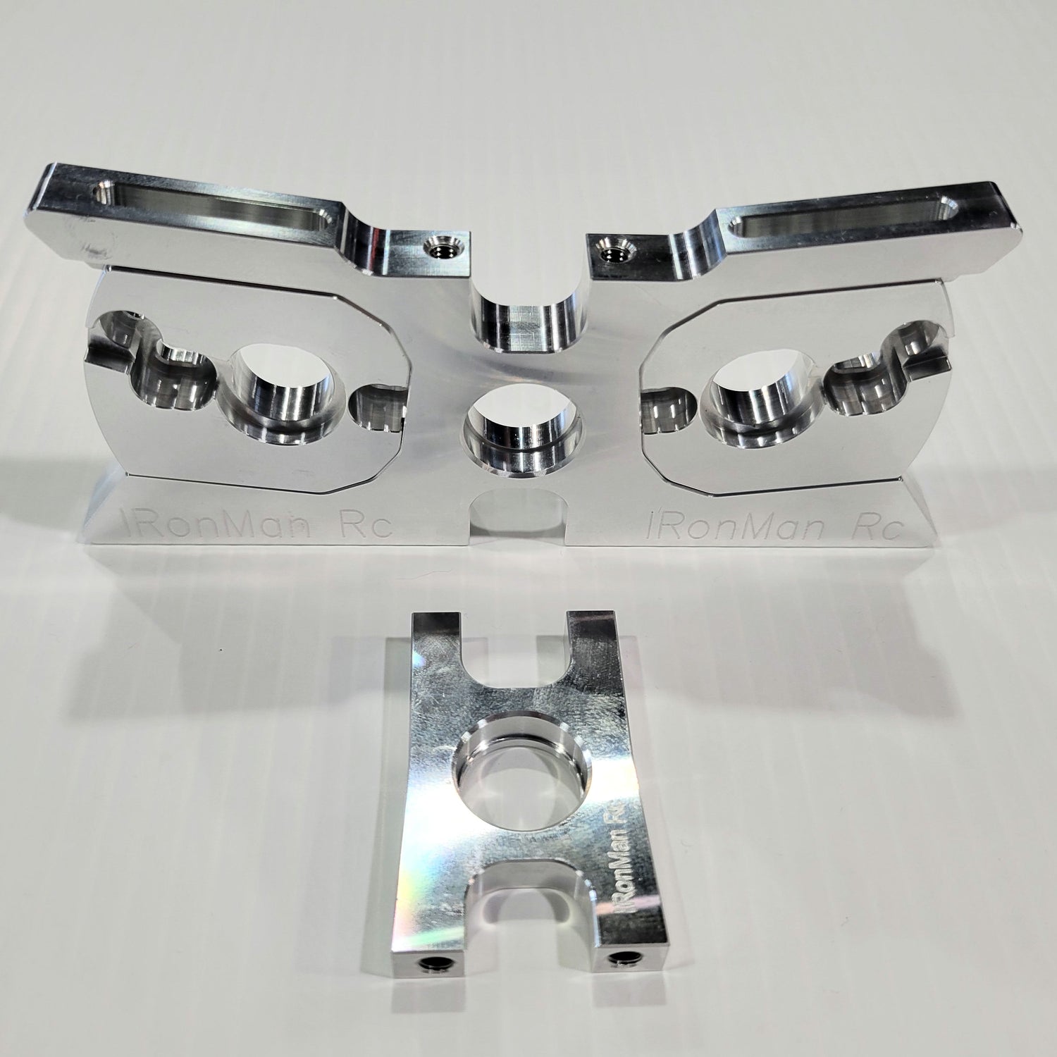 RonManRc HOBAO VTE 2 SUPPORT DOUBLE MOTEUR Moteurs 25 mm et 30 mm