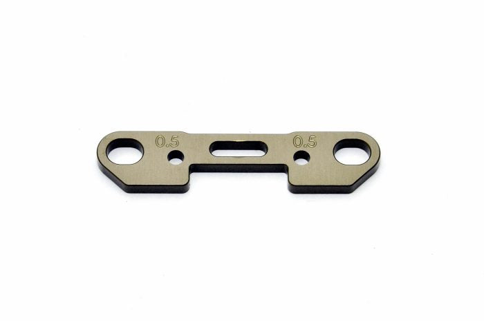Hobao OP-0117 HYPER VS CNC REAR LOWER ARM HOLDER 0.5 DEG.(RR)