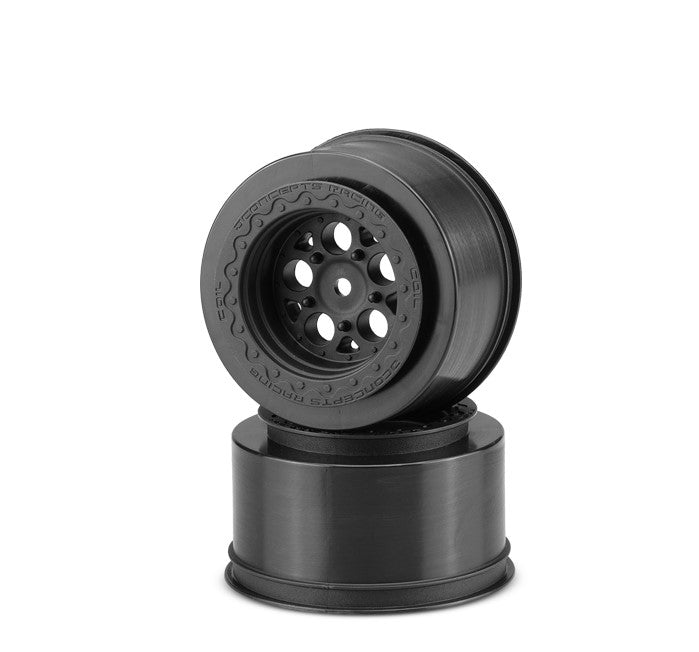 JCONCEPT JCO3409B Coil Mambo 2.2 x 3.0" 12mm Hex Rear Black Wheel, for Slash, Bandit, DR1