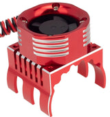 PowerHobby PHT1299-Red 1/8 aluminium haute vitesse LED lumières ventilateur de refroidissement dissipateur thermique